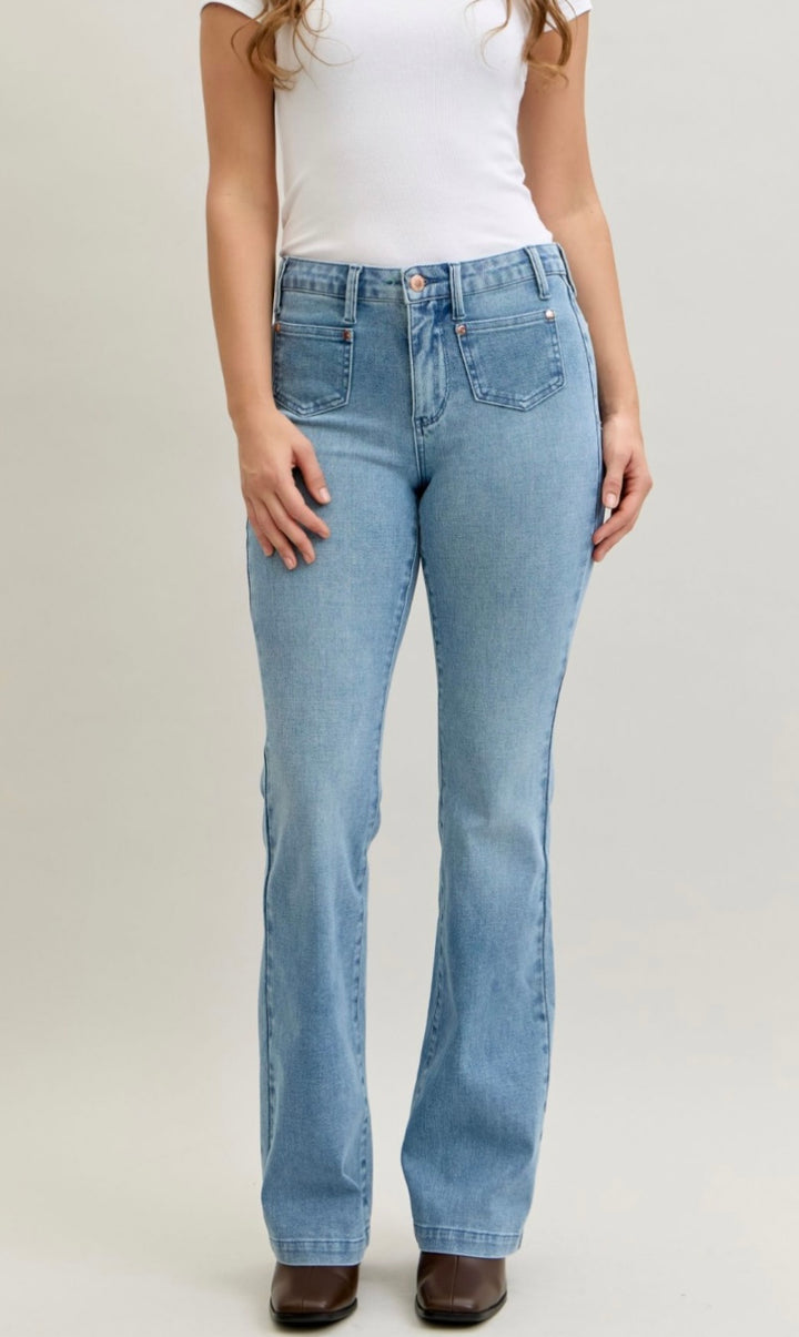 Judy Blue MR Patch Pocket Bootcut