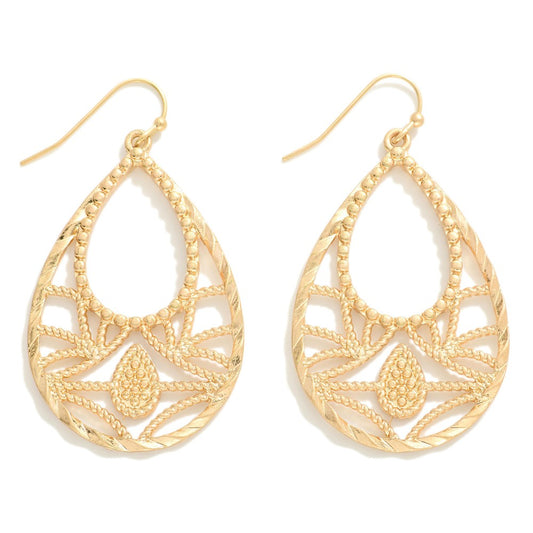 Filigree Drop Earrings