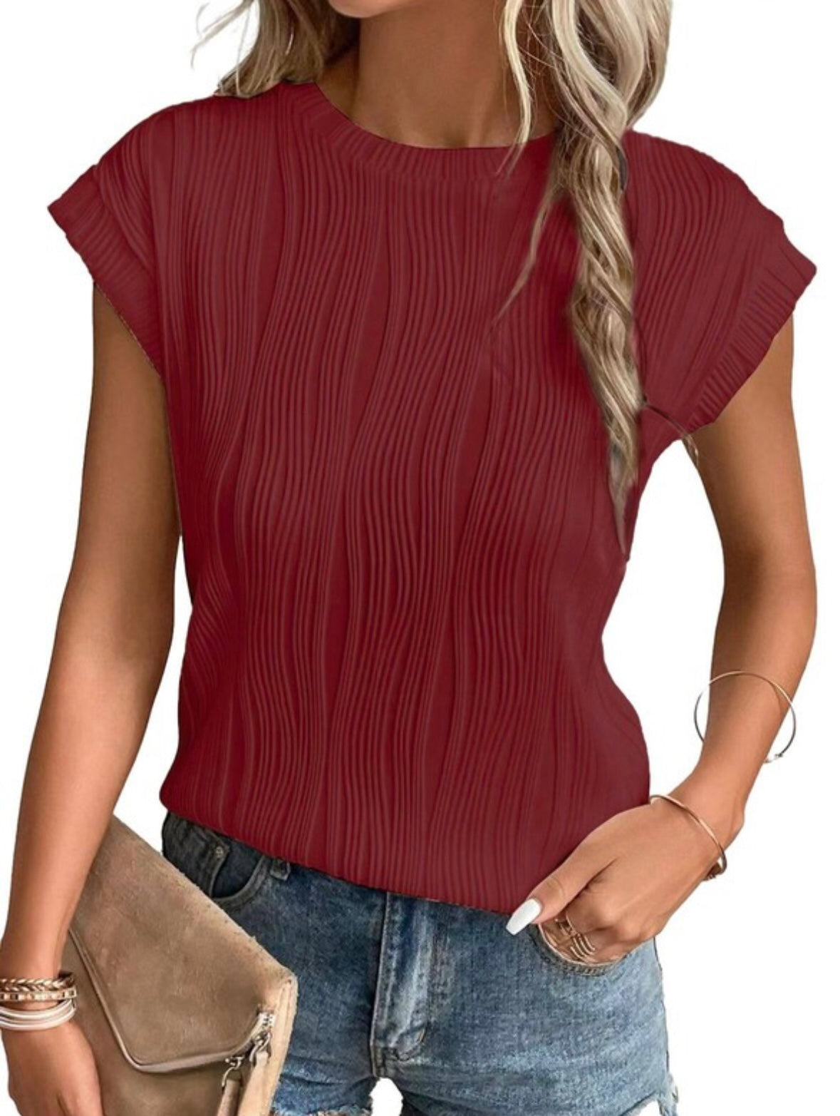 Plisse Top (6 colors)