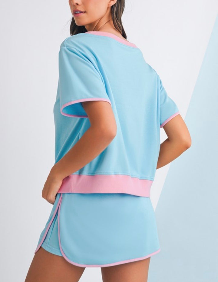 Two Piece Skort Set (2 colors)