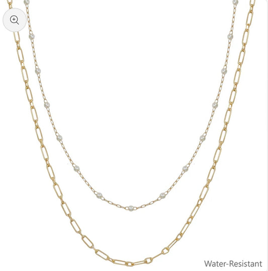 WR Double Layer Necklace