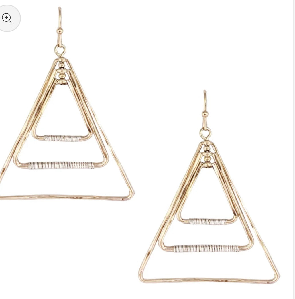 Triangle Earrings