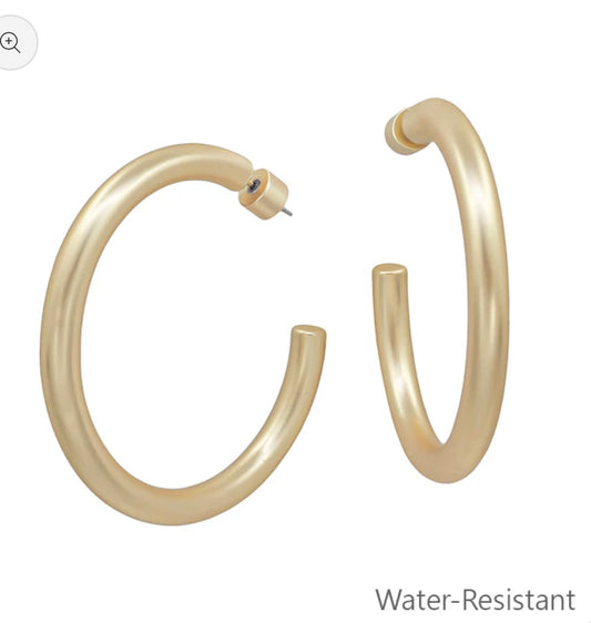 WR Gold Hoops