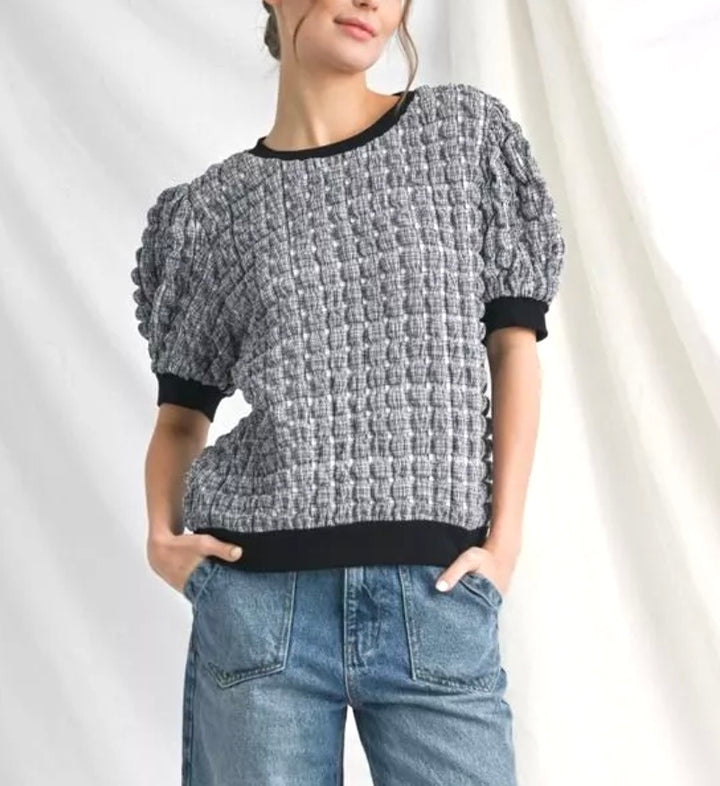 Puffy Texture Top