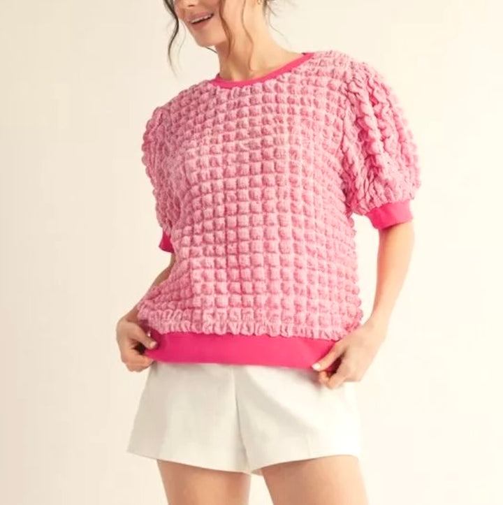 Puffy Texture Top