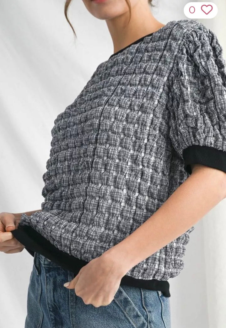 Puffy Texture Top