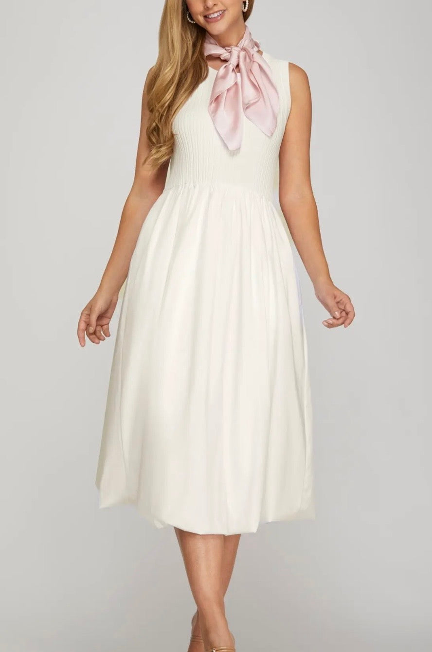 Bubble Hem Dress
