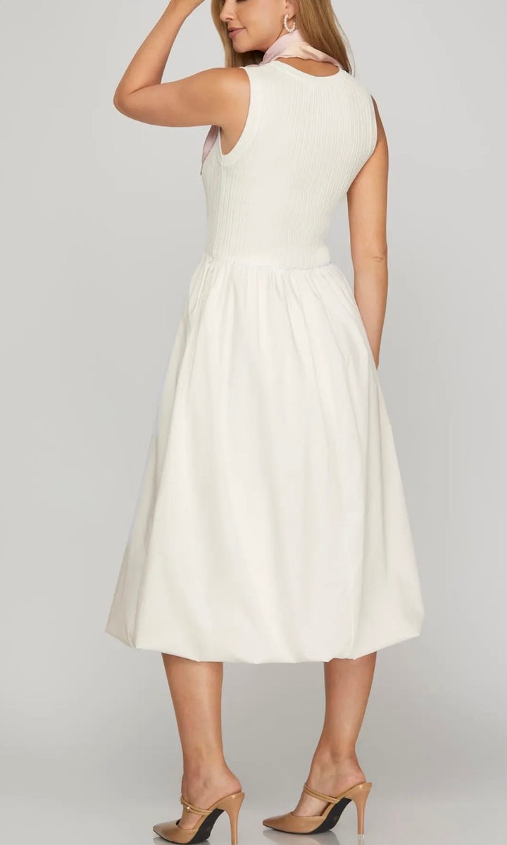 Bubble Hem Dress