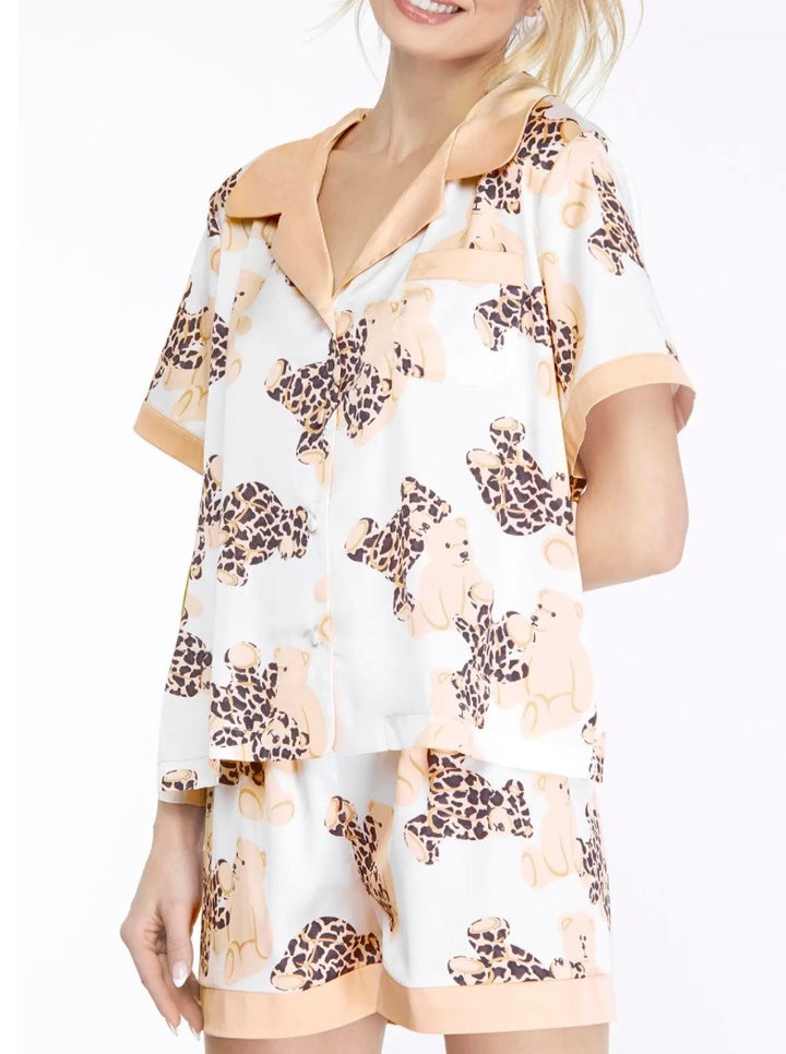 Teddy Pajama Set