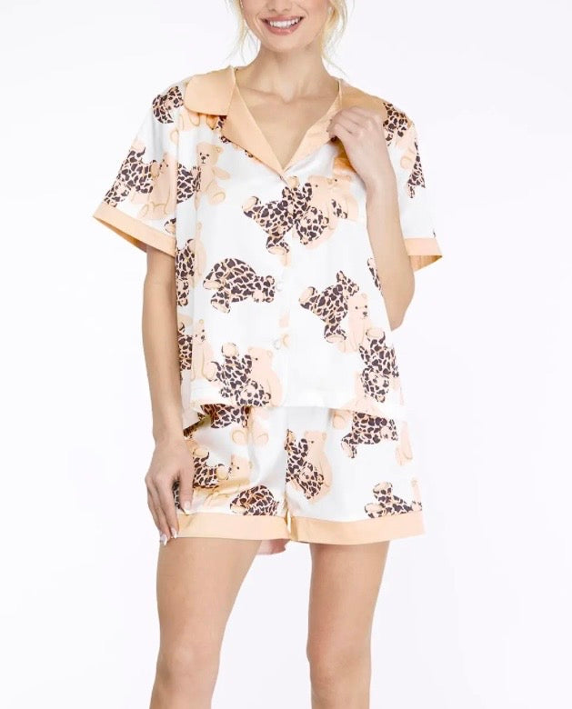 Teddy Pajama Set