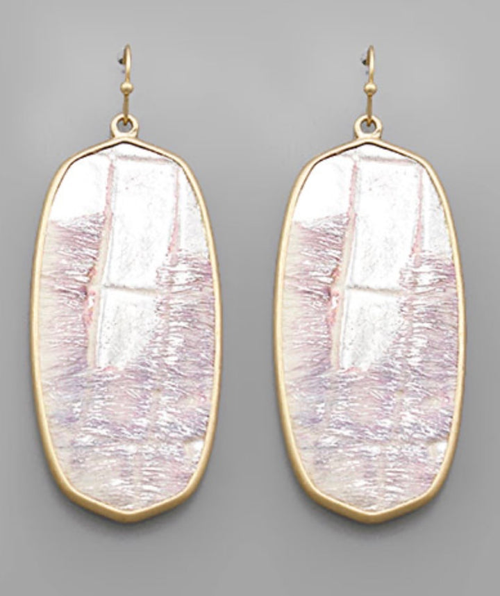 Colorful Hexagon Earrings (2 colors)
