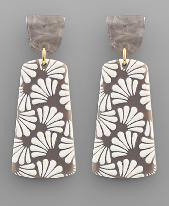 Splash Print Earrings (2 colors)