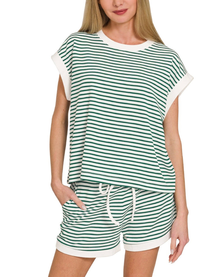 Stripe Contrast Set (2 colors)