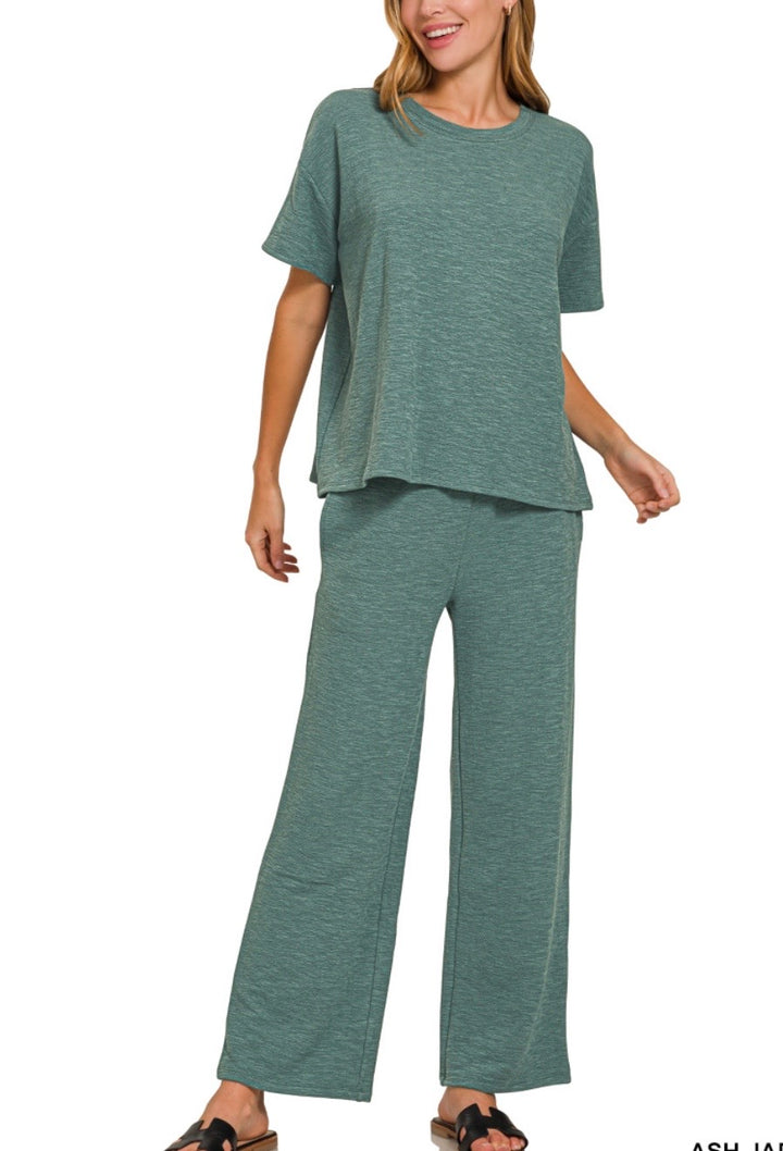 Slub Knit Set (4 colors)