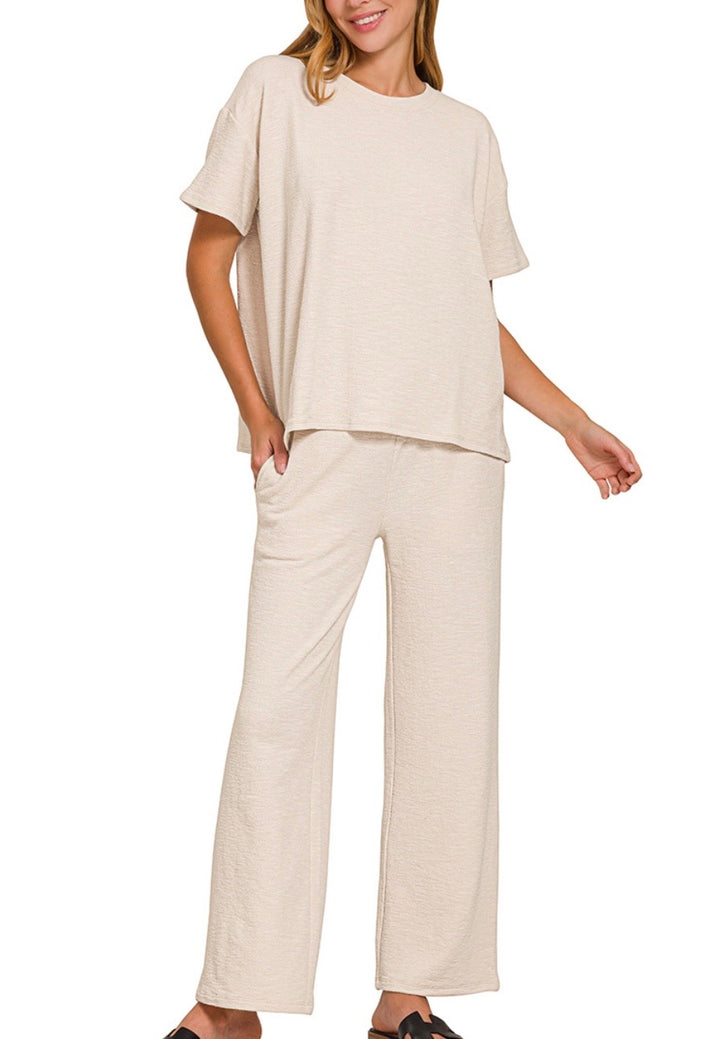 Slub Knit Set (4 colors)