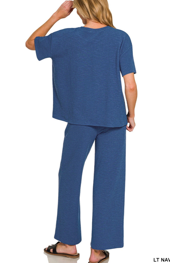 Slub Knit Set (4 colors)