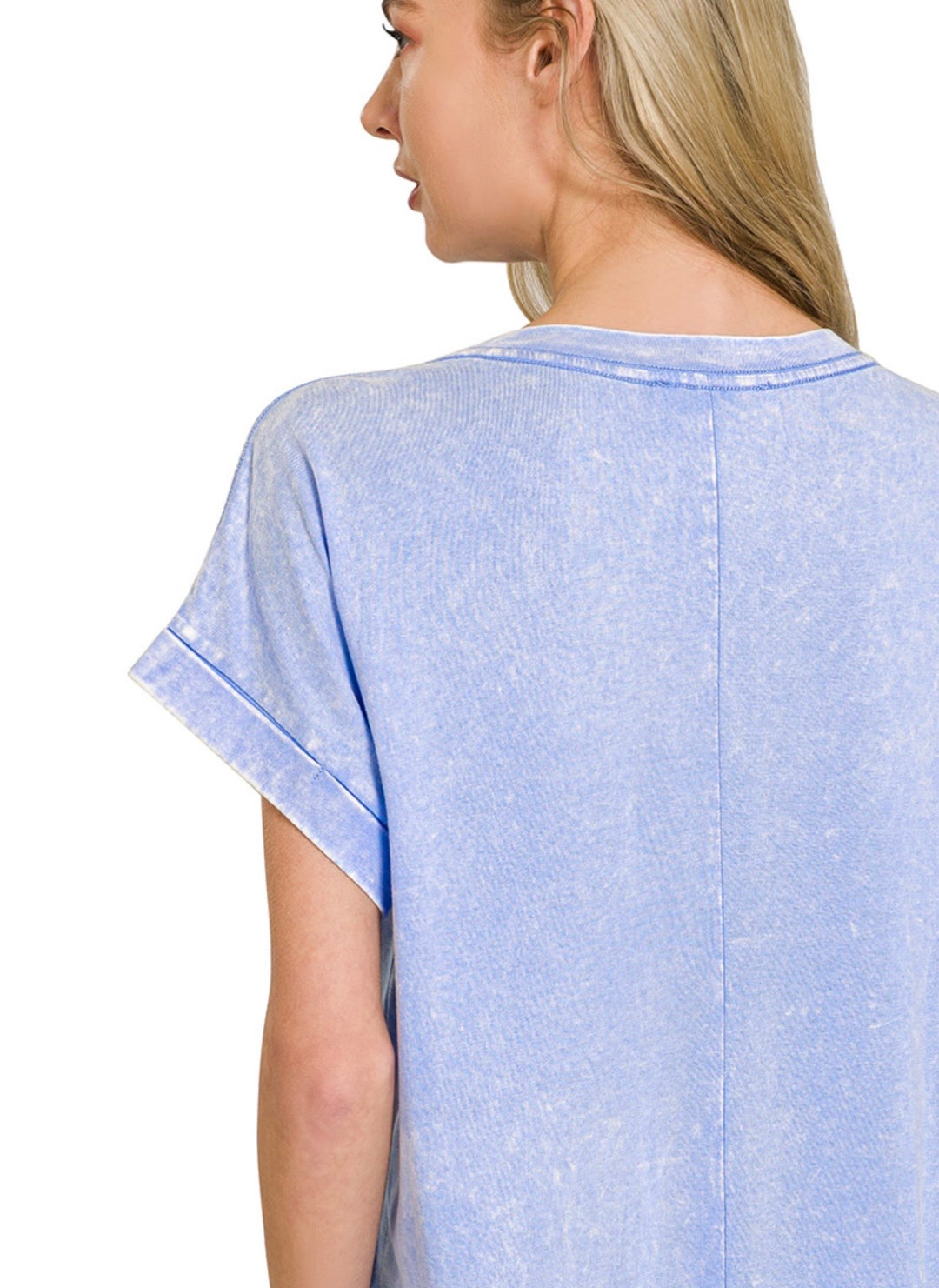 Acid Wash T-shirt Dress (2 colors)