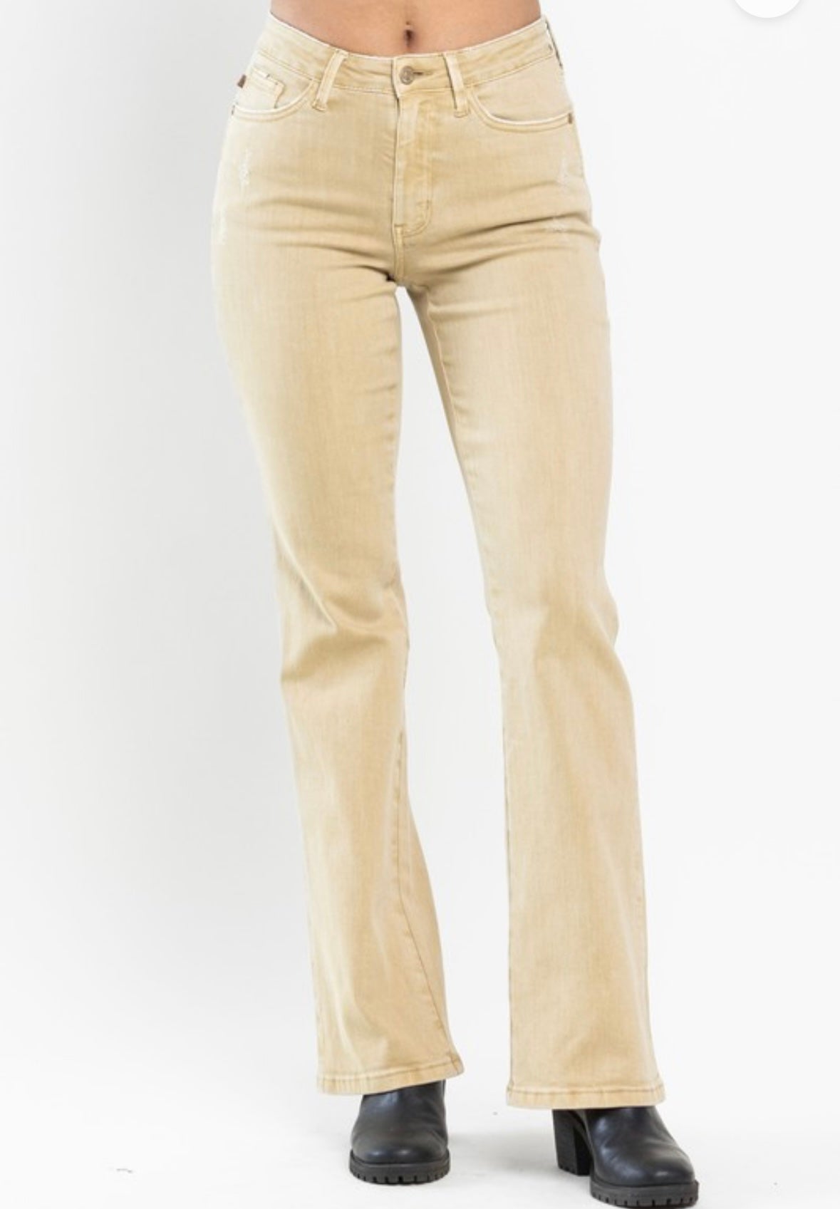 Judy Blue MR Khaki Bootcut Jeans