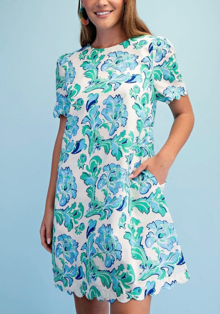Deco Floral Dress