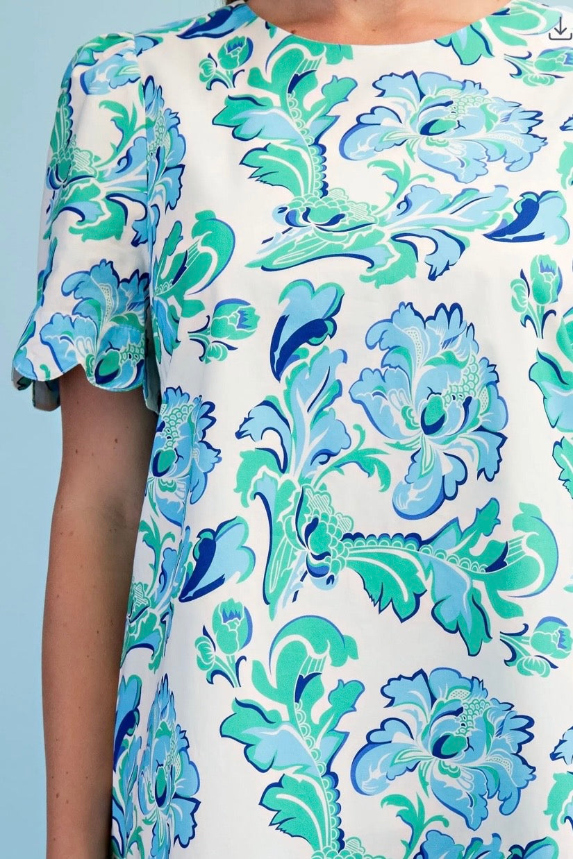 Deco Floral Dress