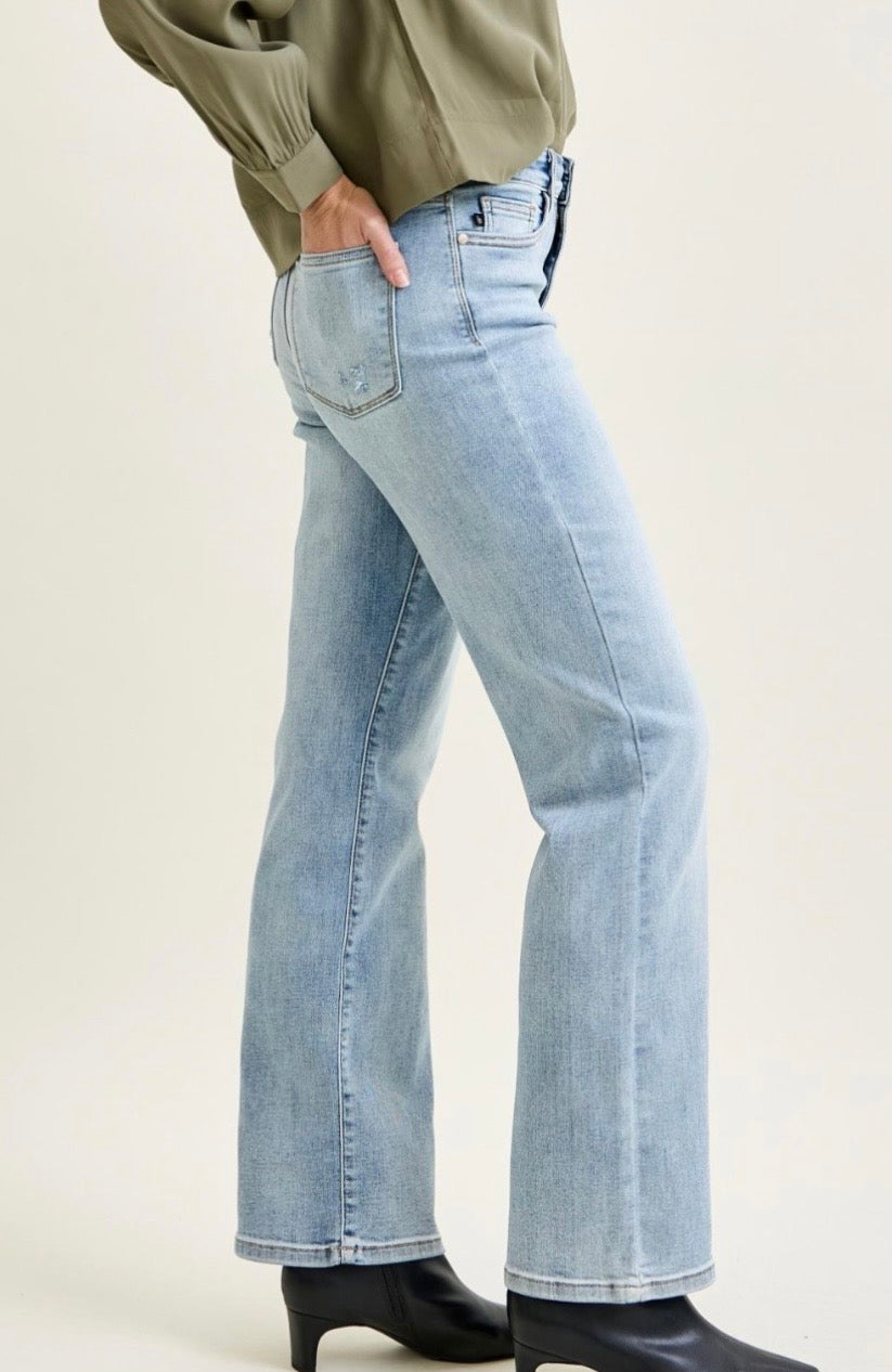 Judy Blue HW Straight Leg Jeans