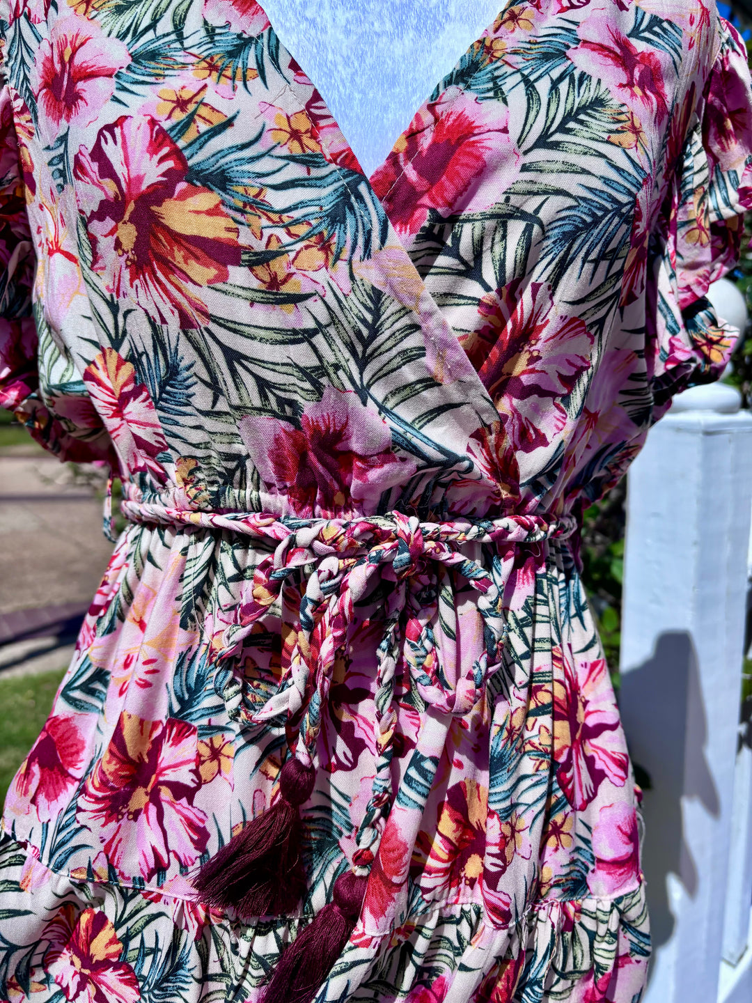 Tiered Mini Dress