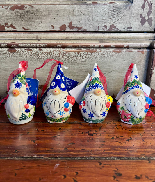 Santa Gnome Ornaments