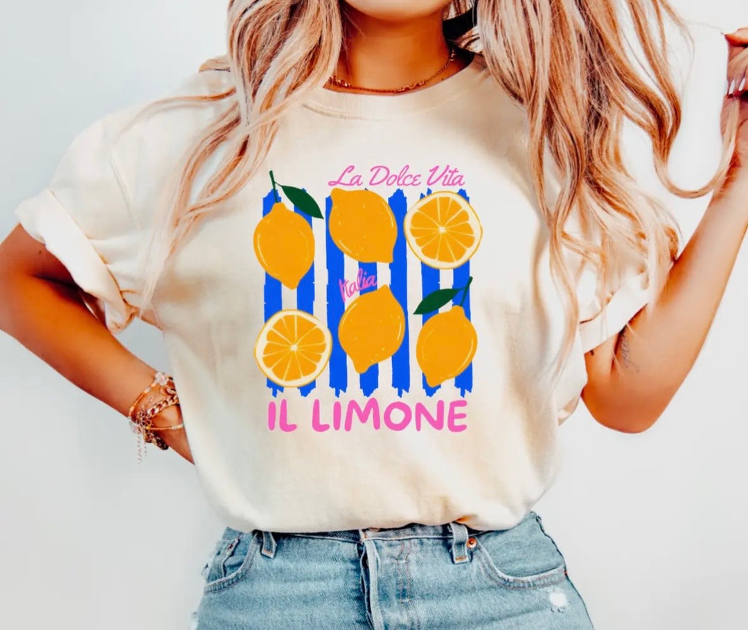 La Vita Al Limone Comfort Color Tee