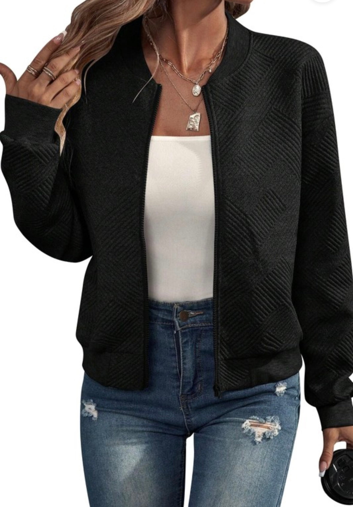 Textured Jacket (2 colors)