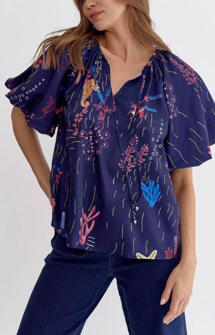 Under the Sea Blouse
