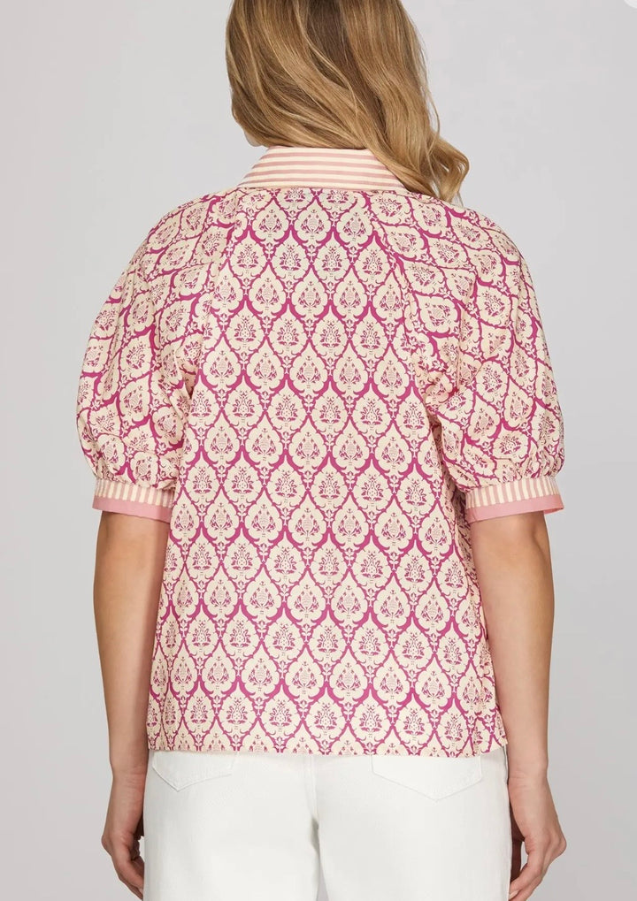 Damask Blouse