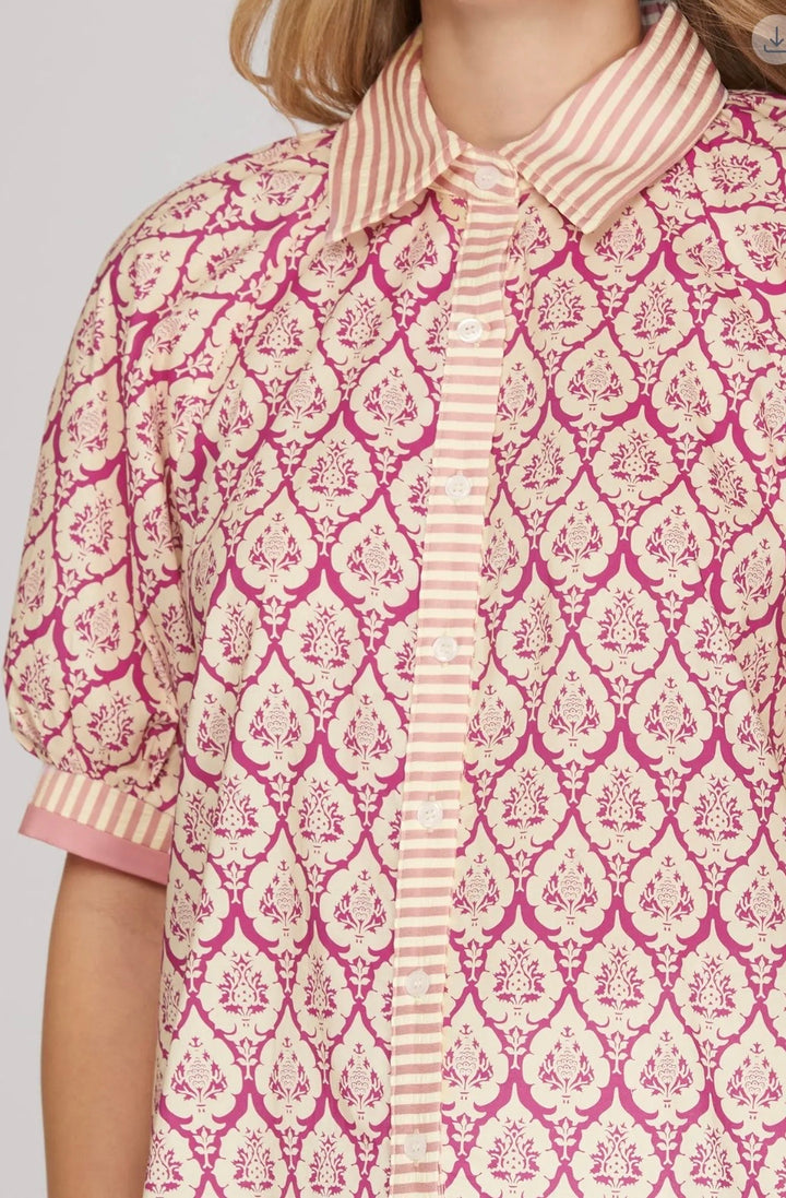 Damask Blouse