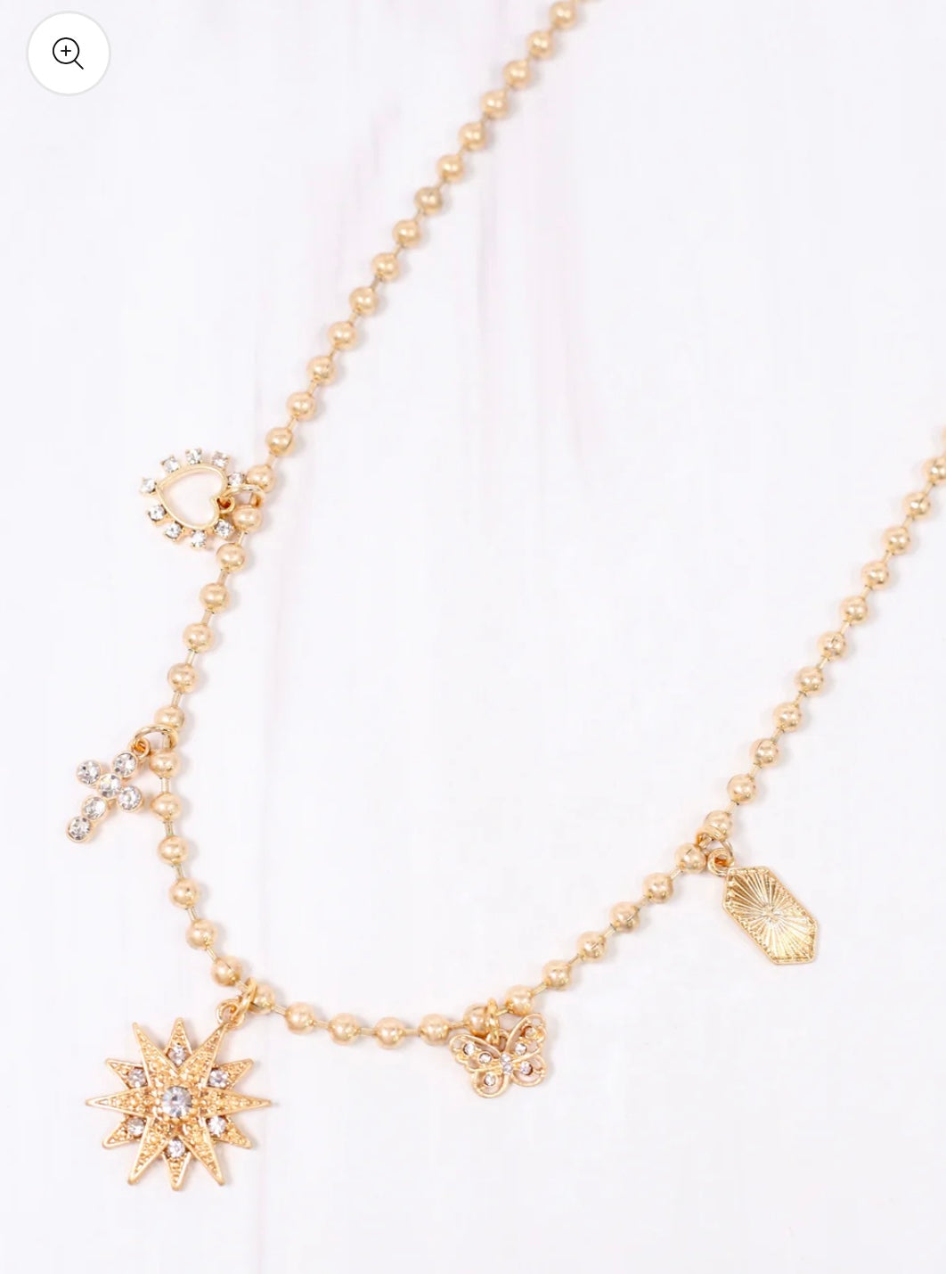 Peterman Charm Necklace