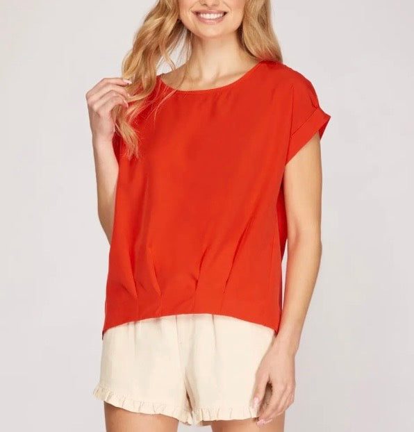 Front Pinned Blouse