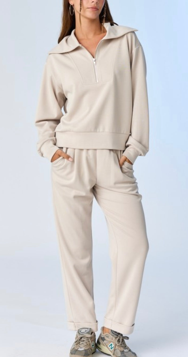 Zip Up Pullover (2 colors)