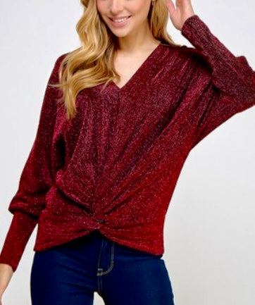 Sparkly Dolman Top