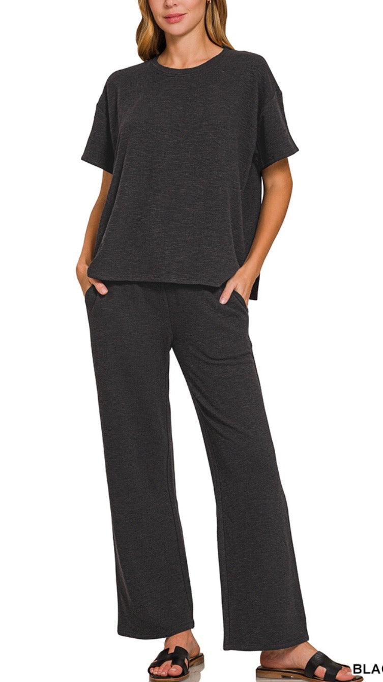 Slub Knit Set (4 colors)