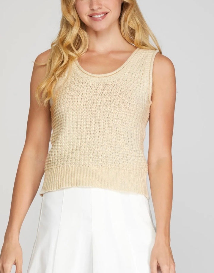 Crop Sweater Top