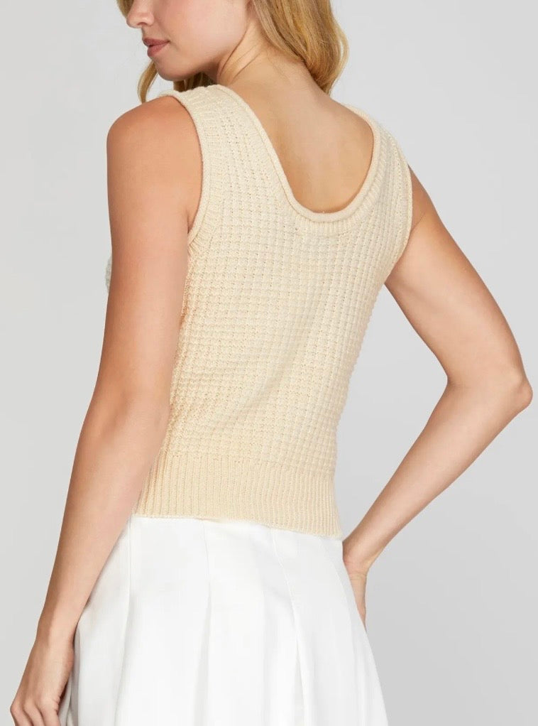 Crop Sweater Top