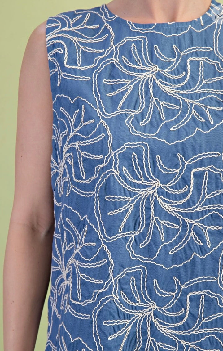 Embroidered Floral Blouse