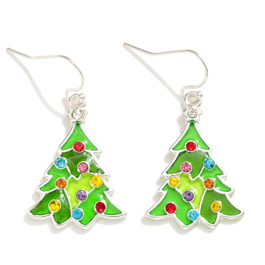 Christmas Tree Earrings