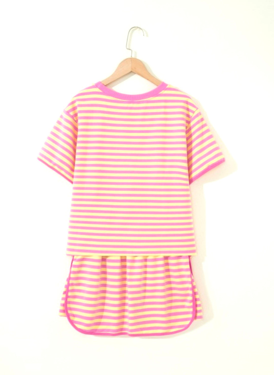 Striped Skort Set