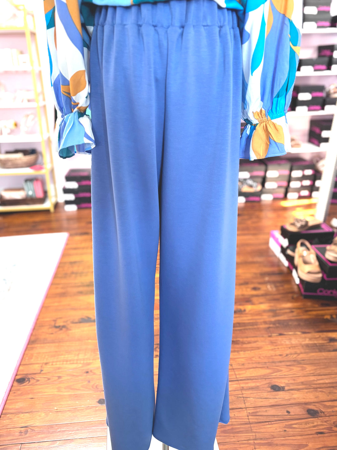 Luxe Knit Wide Leg Pants