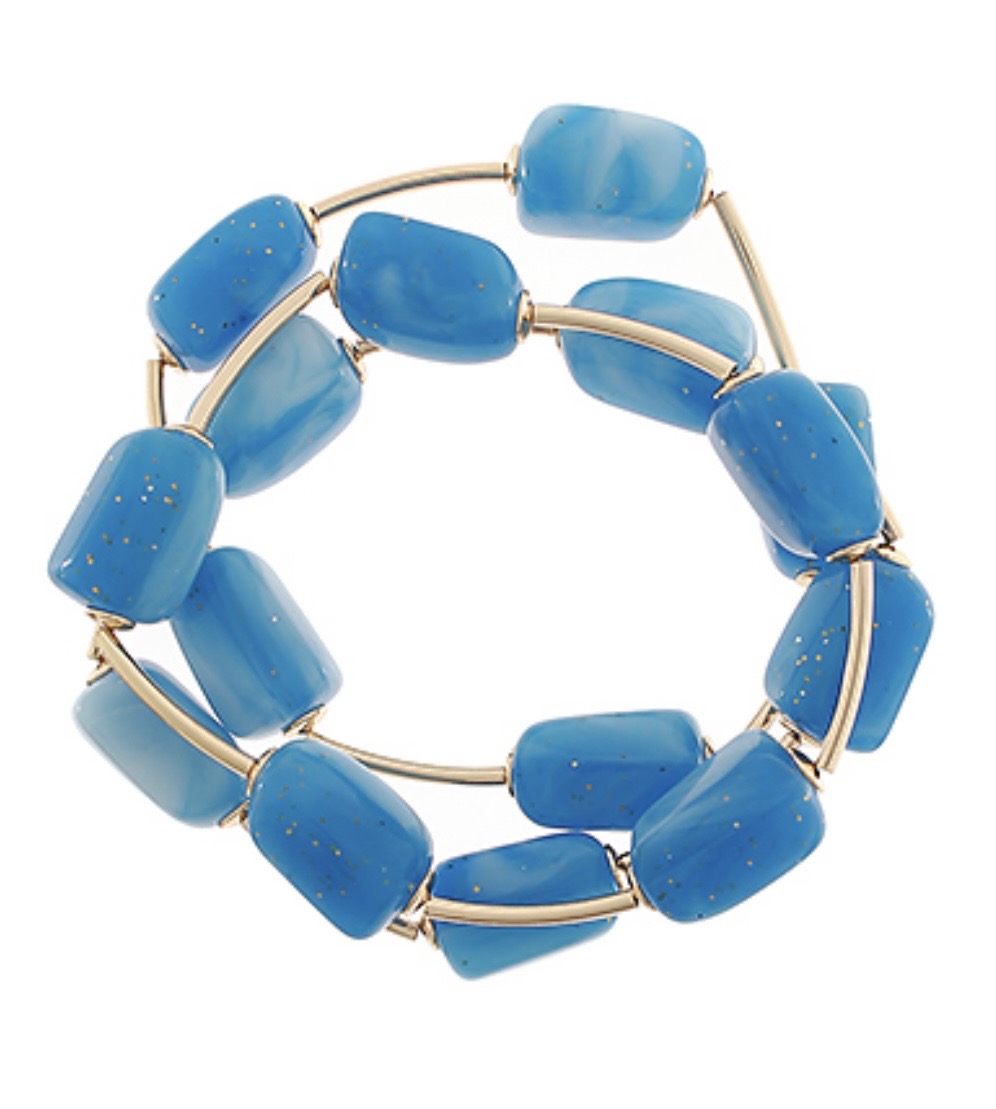 3 Row Marbke Bracelet ( 2 options)