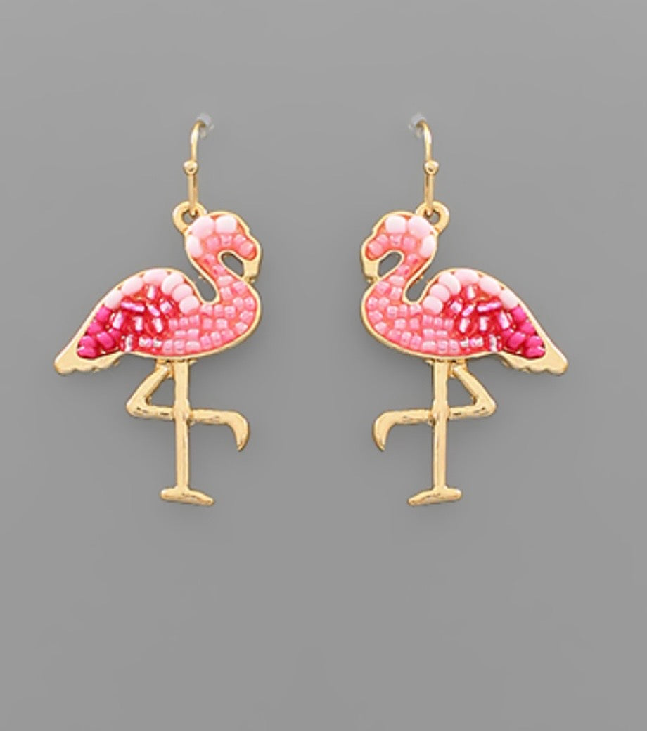Flamingo Earrings