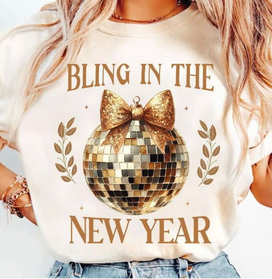 Bling in the New Year Tee