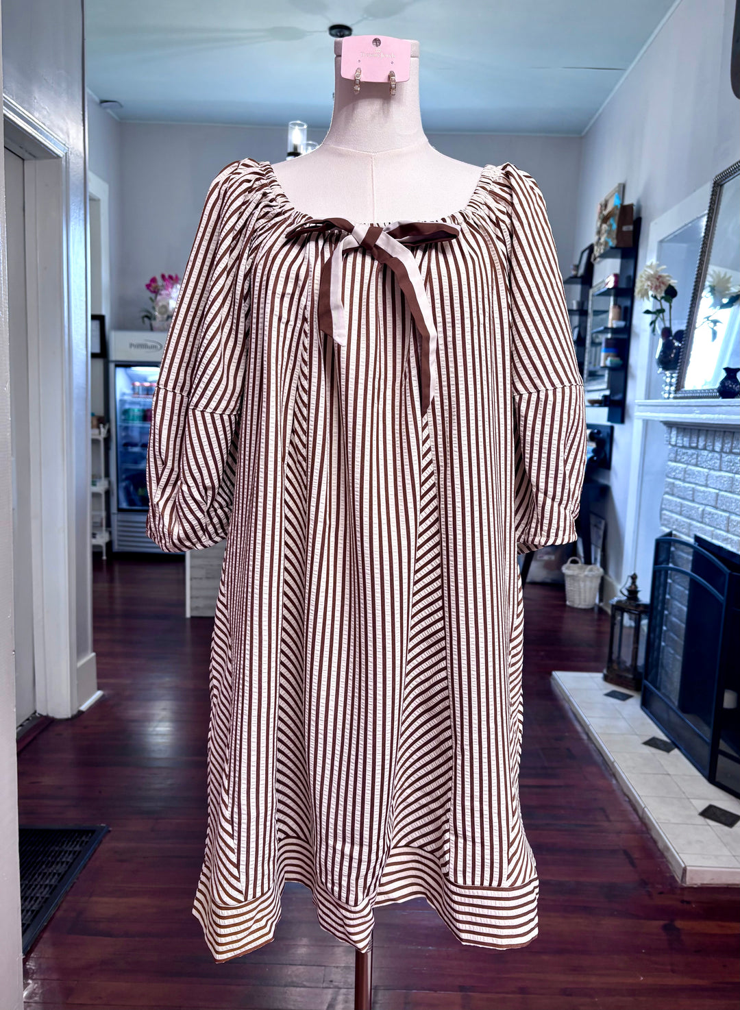 Seersucker Dress
