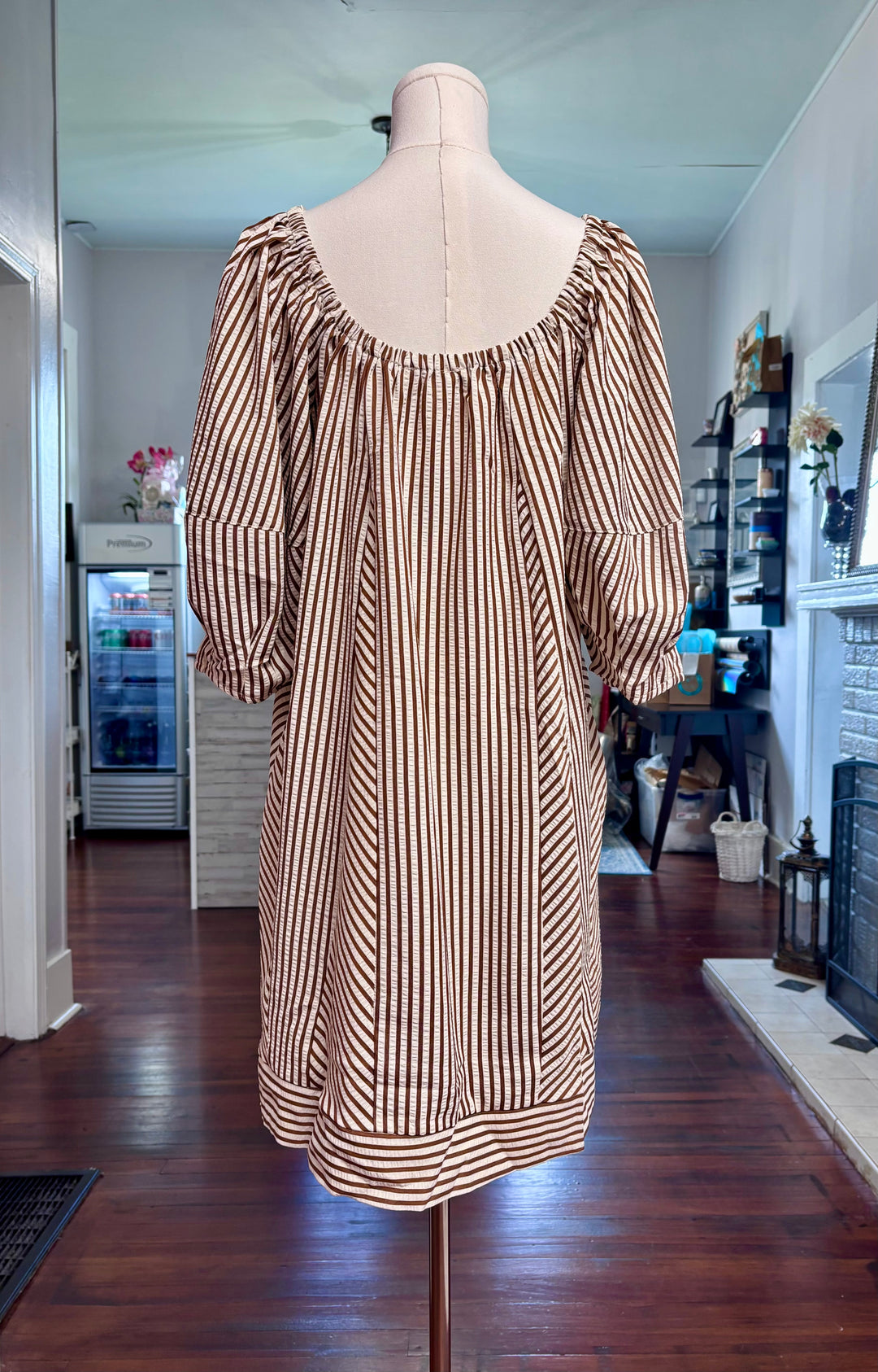 Seersucker Dress
