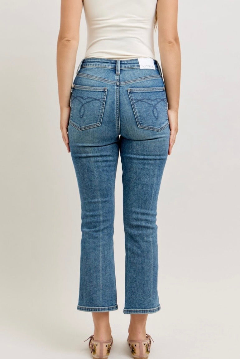 JB Tummy Control Kick Flare Denim