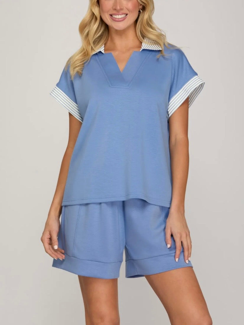 Luxe Knit Polo